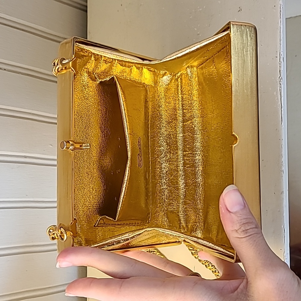 Vintage Rodo Metal Clutch - Picture 8 of 17